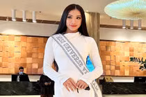 Mặc áo dài, Kim Duyên gây chú ý tại Miss Universe 2021 
