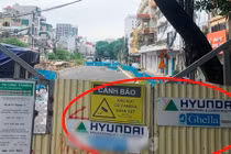 Cận cảnh ga ngầm metro Hà Nội bị nhà thầu nước ngoài dừng thi công