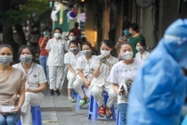 Sáng 4/10, Hà Nội thêm 6 ca COVID-19, có 5 người ở BV Việt Đức