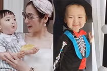 Ngắm con trai như hot boy nhí của Á hậu Tú Anh