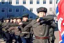 Chùm ảnh: Quân đội Triều Tiên sẵn sàng chiến đấu