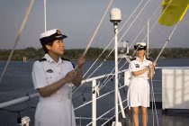 Vẻ đẹp cá tính, quyến rũ của nữ quân nhân Trung Quốc