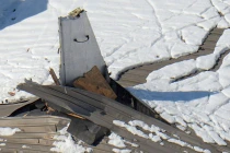 Nhật Bản: sập nhà chứa máy bay P-3C vì tuyết rơi dày