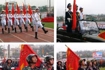 Ảnh sơ duyệt diễu binh kỷ niệm Chiến thắng Điện Biên Phủ