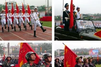 Ảnh sơ duyệt diễu binh kỷ niệm Chiến thắng Điện Biên Phủ