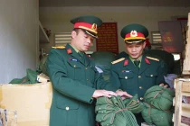 Tất bật chuẩn bị đón tân binh ở Trung đoàn 754 