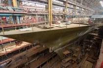 Bất ngờ bên trong nhà máy đóng tàu chiến của Nga