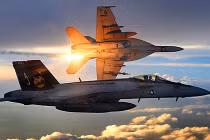 Màn rượt đuổi nghẹt thở giữa SA-13 và F/A-18F 