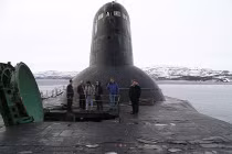 Ảnh quý hiếm bên trong tàu ngầm lớn nhất thế giới