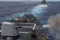Hải pháo Mỹ-Trung thi nhau nã đạn trước tập trận RIMPAC