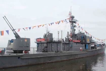 Vệ tinh Mỹ vạch mặt 2 tàu chiến mới của Triều Tiên