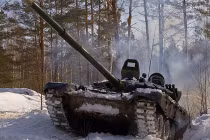 Sư đoàn tăng Nga cơ động nhanh, tập trận lớn