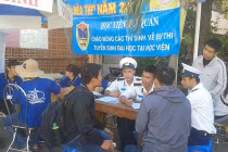 Gần 3.000 thí sinh muốn làm sĩ quan Hải quân