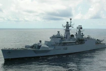 Tàu chiến Ấn Độ lại gặp hỏa hoạn, 4 người bị thương