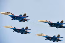 Ngoạn mục màn bay của MiG-29, Su-27 ở Sevastopol