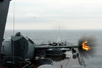 Xem hải pháo cỡ nòng “khủng” nhất Nga tác chiến