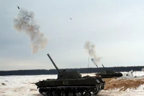 Xem “đại bác nhảy dù” Nona-S Nga khai hỏa