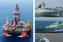 Nhận diện tàu chiến TQ mới xuất hiện ở giàn khoan trái phép