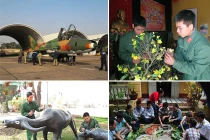 Cận cảnh không khí đón Tết ở các đơn vị bộ đội