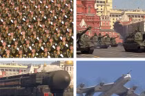 Toàn cảnh duyệt binh hoành tráng của Quân đội Nga