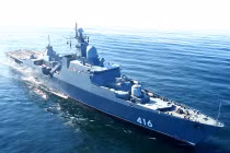 Xem tàu hộ vệ Gepard 3.9 bắn pháo, phóng tên lửa