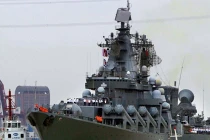 Cận cảnh chiến hạm “khủng” Nga tới TQ tập trận