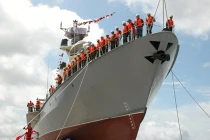 Nhà máy Ba Son hạ thủy 2 tàu tên lửa cho hải quân