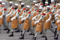 Ảnh QS ấn tượng tuần: lính Pháp vác rìu duyệt binh