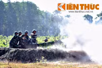 Pháo phòng không 37mm Lữ đoàn 226 dũng mãnh khạc đạn