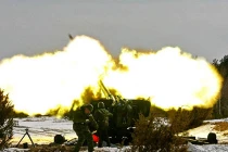 Kinh hoàng sức mạnh của vua pháo kéo Nga 2A65 Msta-B