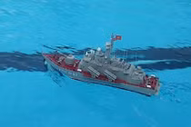 Mục kích mô hình tàu tên lửa Việt Nam tác chiến