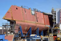 Siêu hạm Zumwalt thứ 2 của Mỹ sắp hoàn thành