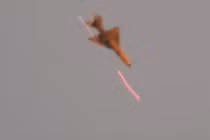 Clip MiG-21 Syria thoát chết trong gang tấc