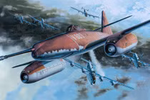 Xem tiêm kích Me 262 Đức bắn rơi P-51, B-17 Mỹ