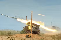 Ukraine lắp thêm giáp cho pháo BM-21 chống quân ly khai