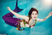 Nàng tiên cá xinh đẹp bị khối u tuyến yên