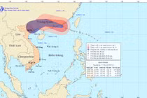 Siêu bão cấp 17 hướng về biên giới Việt - Trung