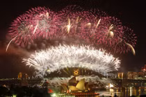 Sydney chào năm mới 2014 với màn pháo hoa hoành tráng