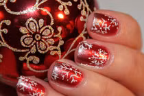 Những mẫu nail đẹp cho đêm Giáng sinh