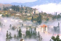 Nhiệt độ Sa Pa tụt xuống mức 8 độ C