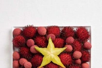 Tạo hình quốc kỳ bằng thực phẩm