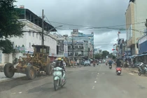 Gia Lai: Ai đang thi công đường Hoàng Văn Thụ?