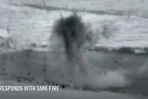 Video: Xe tăng Israel nã đạn diệt 2 khủng bố xâm nhập dải Gaza