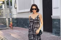 Tăng Thanh Hà lộ thân hình “gây sốc” khi đi ăn cùng bạn thân