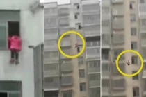 Choáng khoảng khắc bé 12 tuổi nhảy lầu tự sát vì học quá nhiều