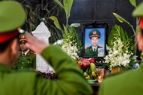 Tiếc thương chiến sĩ PCCC thiệt mạng trong vụ tai nạn xe cứu hỏa