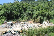 Theo chân PV xuống hầm trú ẩn của trùm ma túy Lóng Luông 