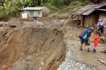 Sạt lở đất ở Lai Châu: 12 người chết và mất tích