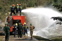 Hiện trường vụ nổ kho đạn Lữ đoàn tăng thiết giáp 273