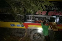 Hiện trường tai nạn khủng khiếp xe khách lao xuống vực ở Kontum